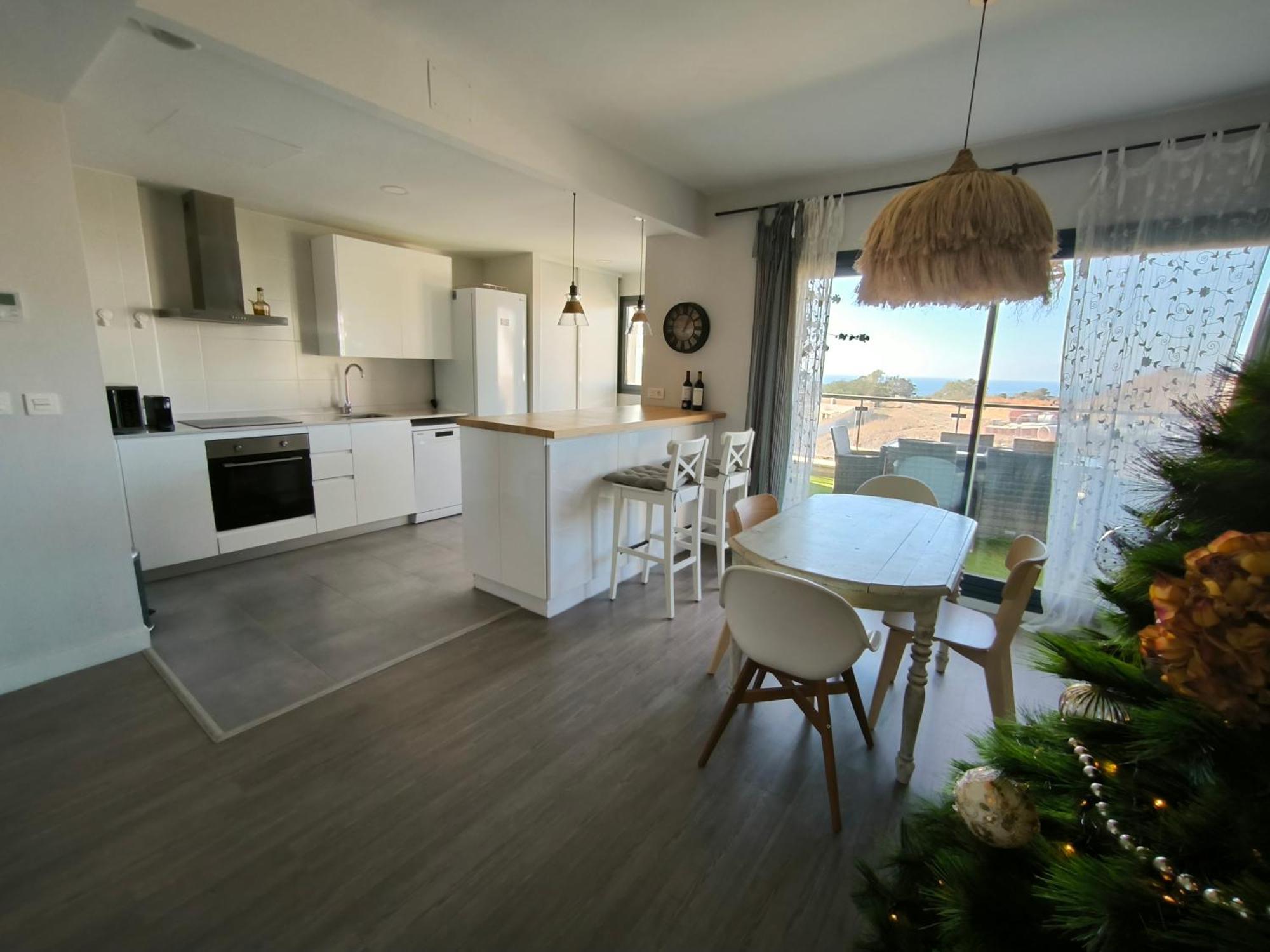 Atico Con Piscina, Golf, Vistas Al Mar Lägenhet Torre de Benagalbon Exteriör bild