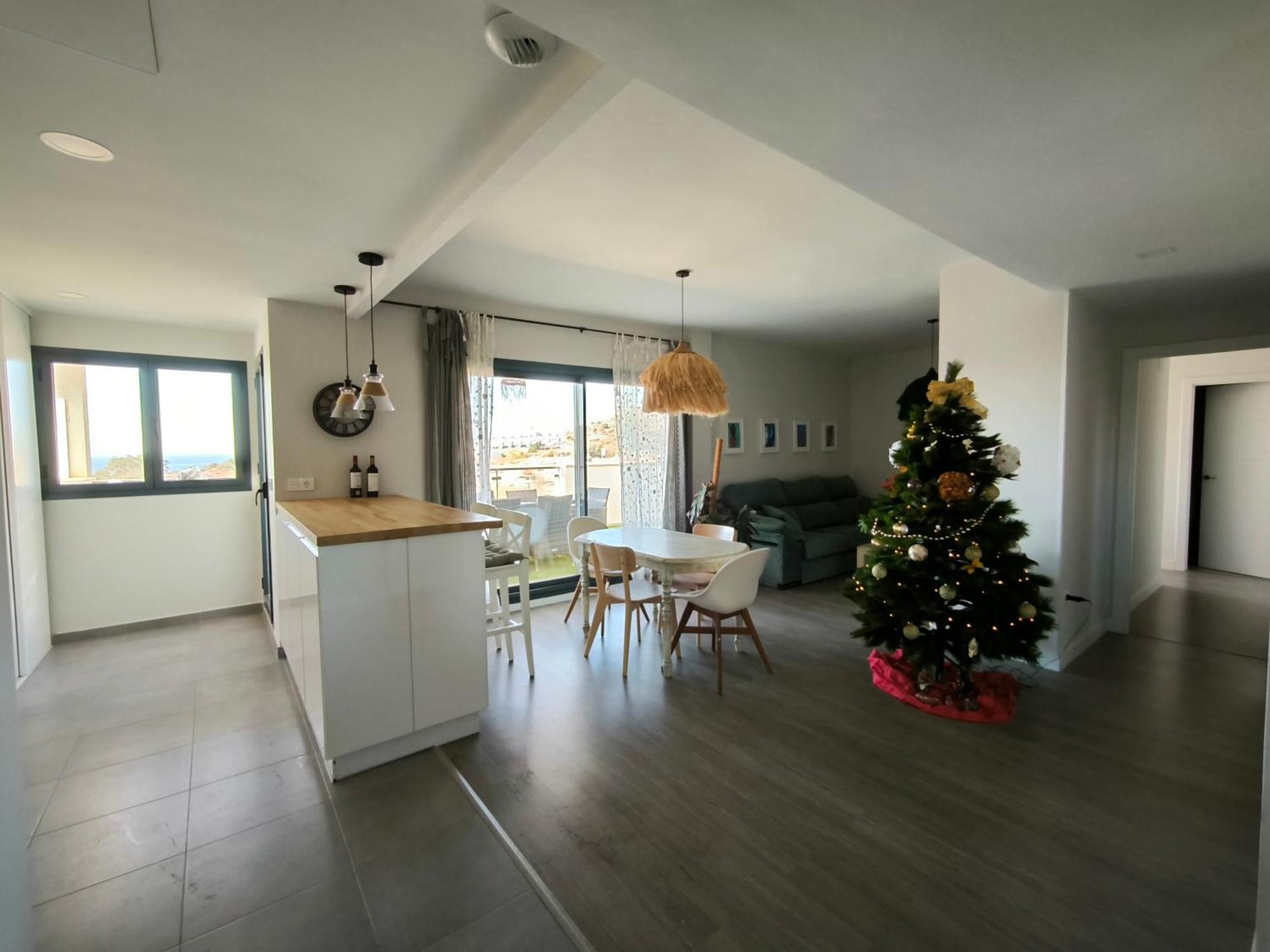 Atico Con Piscina, Golf, Vistas Al Mar Lägenhet Torre de Benagalbon Exteriör bild
